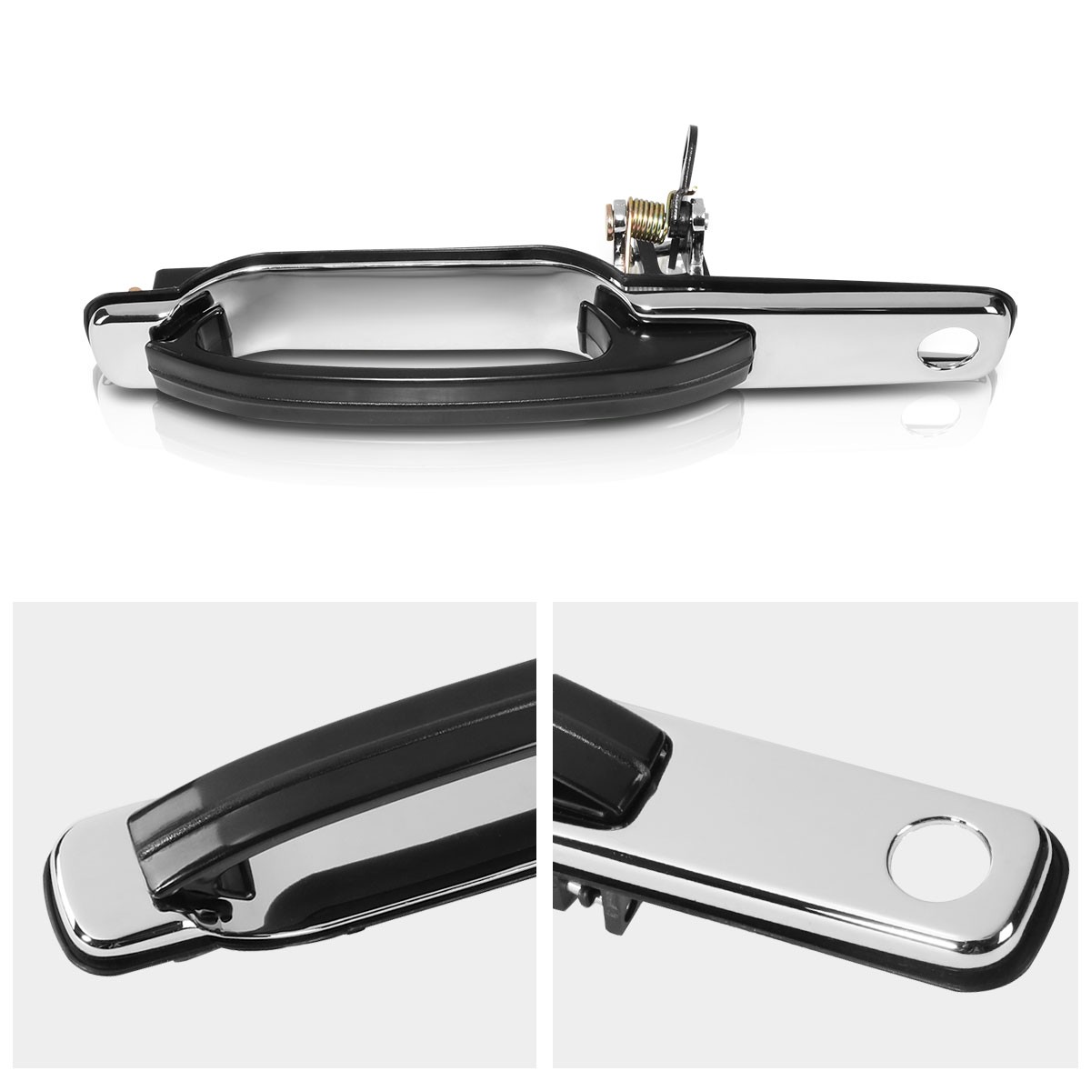 Textured Front Left Driver Side Outer Door Handle for 90-97