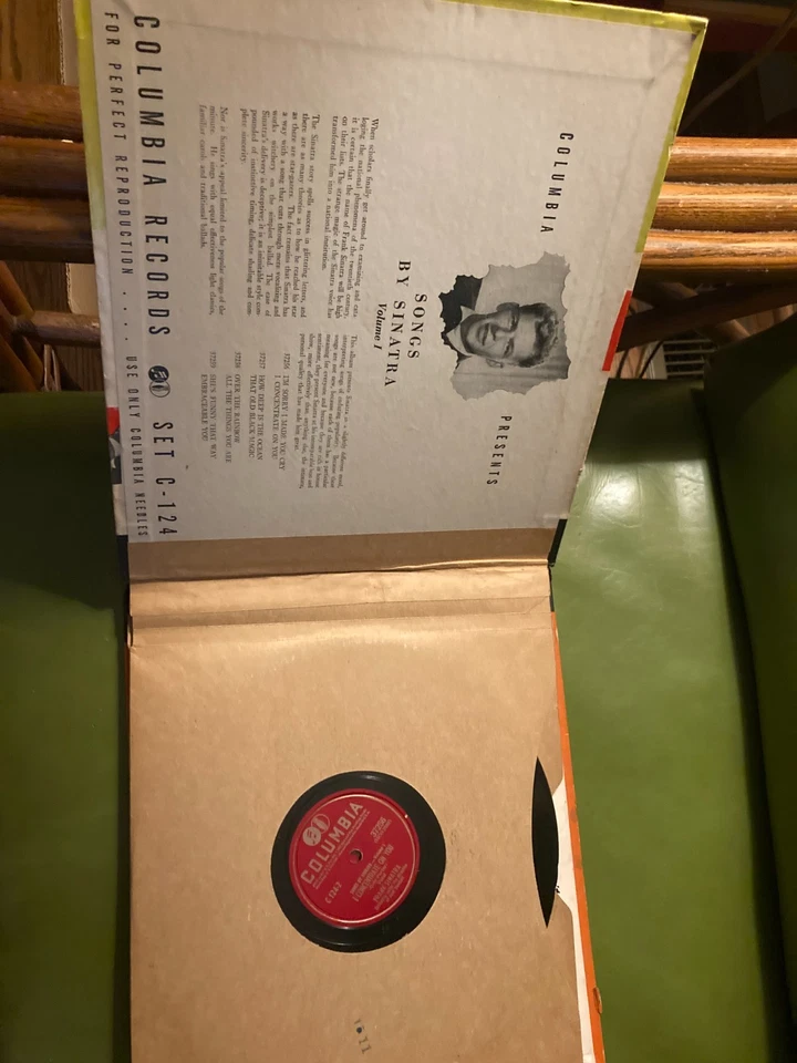 FRANK SINATRA songs by sinatra 4 x 78 rp Records ( jazz ) Columbia VG - Image 2 of 4