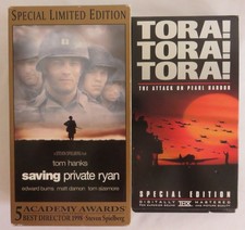 VHS Saving Private Ryan, Special Limited Edition, TORA! TORA! TORA!, Special Ed.