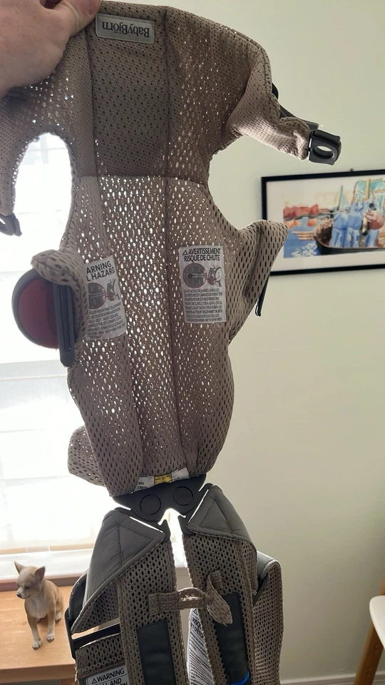 BabyBjörn Baby Cartier One Air malla 3d Foto 4 de 4