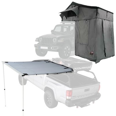 Body Armor 4x4 Sky Ridge Pike 3-Person Tent w/Annex Room & 6.5' Awning