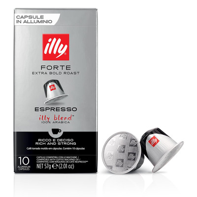 Espresso Compatible Capsules - Single-Serve Coffee Capsules & Pods - Forte Extra