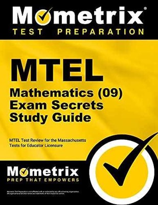 MTEL Mathematics (09) Exam - Paperback, by MTEL Exam Secrets - Very Good o