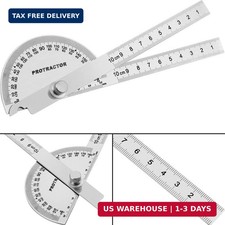 Angle Protractor Angle Finder Ruler Two Arm S...