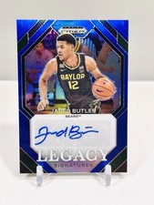 2024-25 Prizm Draft Picks Legacy Signatures Prizms Blue #11 Jared Butler /149