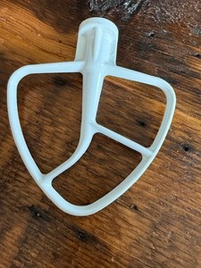 Kitchen Aid Countertop Mixer WHITE Aluminum PADDLE ATTACHMENT Replacement