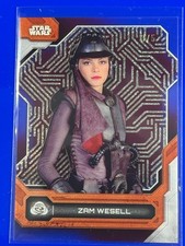 Zam Wesell Attack of the Clones Red 3/5 Topps Star Wars High Tek 2024 #100