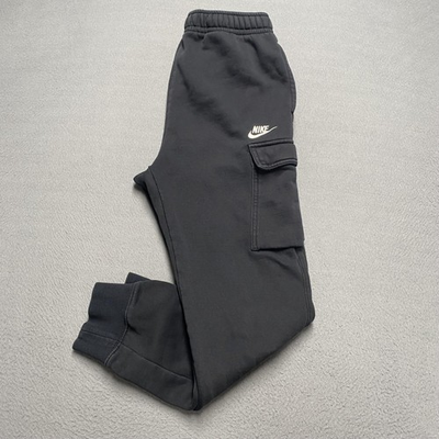 #ad #ad Nike Pants Mens Small Black Club Fleece Cargo Joggers Sweatpants CD3129 010 $26.99