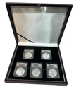 2011 5-Coin 25th Anniversary Silver Eagle Set ANACS FS MS PR RP SP 70 & Wood Box