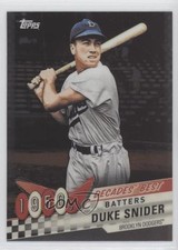 2020 Topps Decades Best Chrome Batters Duke Snider #DBC-13 HOF 8d2