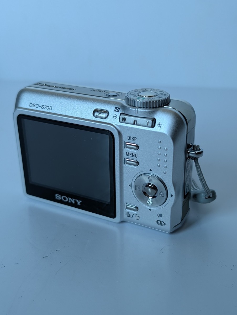 Sony Cyber-shot DSC-S700 7.2MP Digital Camera - Silver for sale