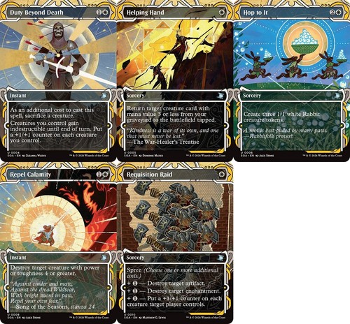 Secrets of Strixhaven Mystical Archive ~mtg~ Set 25 UNC Stock Up Shared Roots - Bild 6 von 6