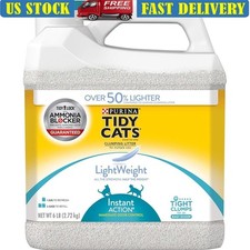 Lightweight Low Dust Clumping Cat Litter Quick Action Odor Control 6lb New