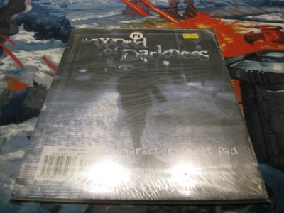 World Of Darkness Character Sheet Pad New 55703