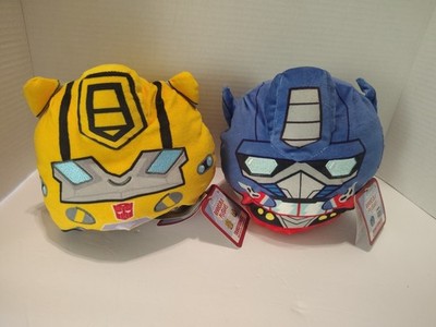 Lot Of 2 TeeTurtle Reversible Transformers Optimus Prime & Bumble Bee With Tags