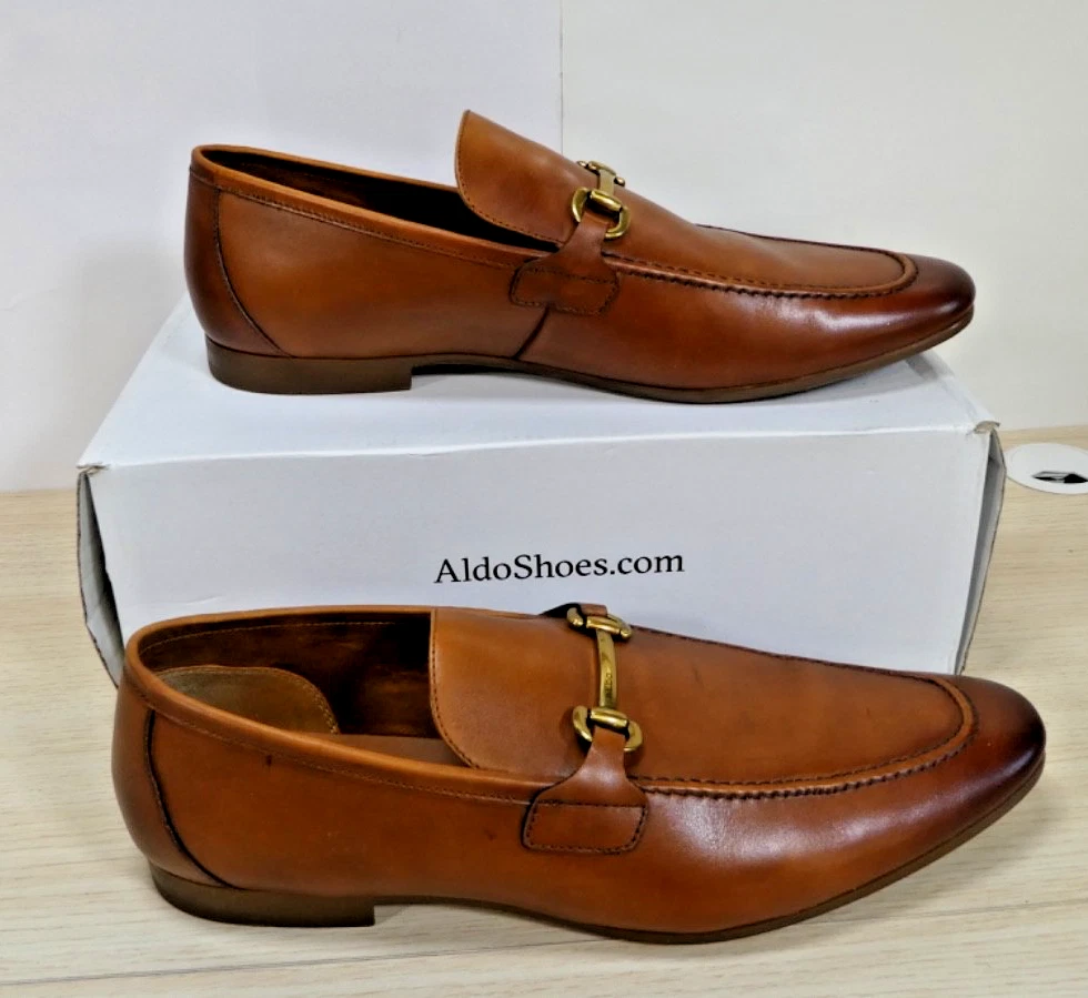 Aldo Leather Upper Brown Dress Shoes for Men for sale | eBay display picture 2