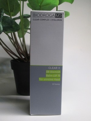 BIODROGA MD CLEAR + BB  cream balm and SPF 15  for impure skin 81g/2.8 oz NEW