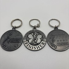 Honolulu Marathon Finisher Medal LOT x3 1998 1999 2000 Vintage Hawaii Running