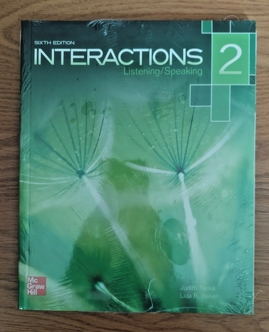 Interactions Level 2 Listening/Speaking 6Th Edition Plus Online Access Book New