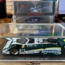 Out of Print 1/43 TWR Suntec Jaguar XJR-12 Le Mans 24 1991