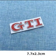 Scritta Autoadesiva Stemma Logo GTI Per Volkswagen Golf