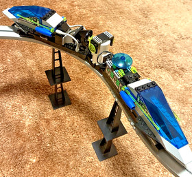 LEGO SYSTEM 6991 MONORAIL TRAIN 👉SPACE UNITRON TRANSPORT 👉NO MONORAIL TRACK👈