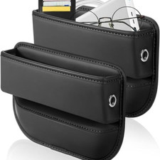 2-Pack Car Seat Gap Filler Organizer for Lexus GX550 2024-2025, with Cup Holder