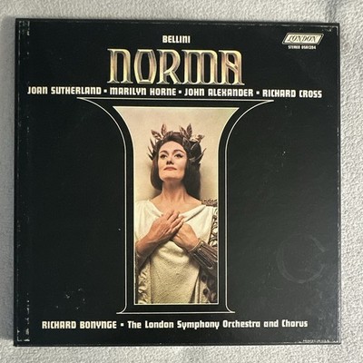 Bellini Norma London OSA 1394 12'' Vinyl Stereo Box Set Sutherland Bonynge