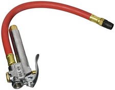 Amflo 150e-ret 10-90 Psi Bayonet Style Inflator Gauge With 12 Hose And Air C...