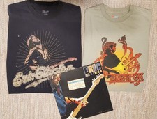 Lot Of Eric Clapton Memorabilia From 2006/7 World Tour 2 Shirts,program,ticket