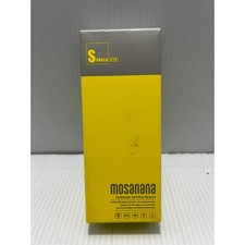 Mosana Retro Oversized Sunglasses Black Amber Lens Fashion Adult Unisex New