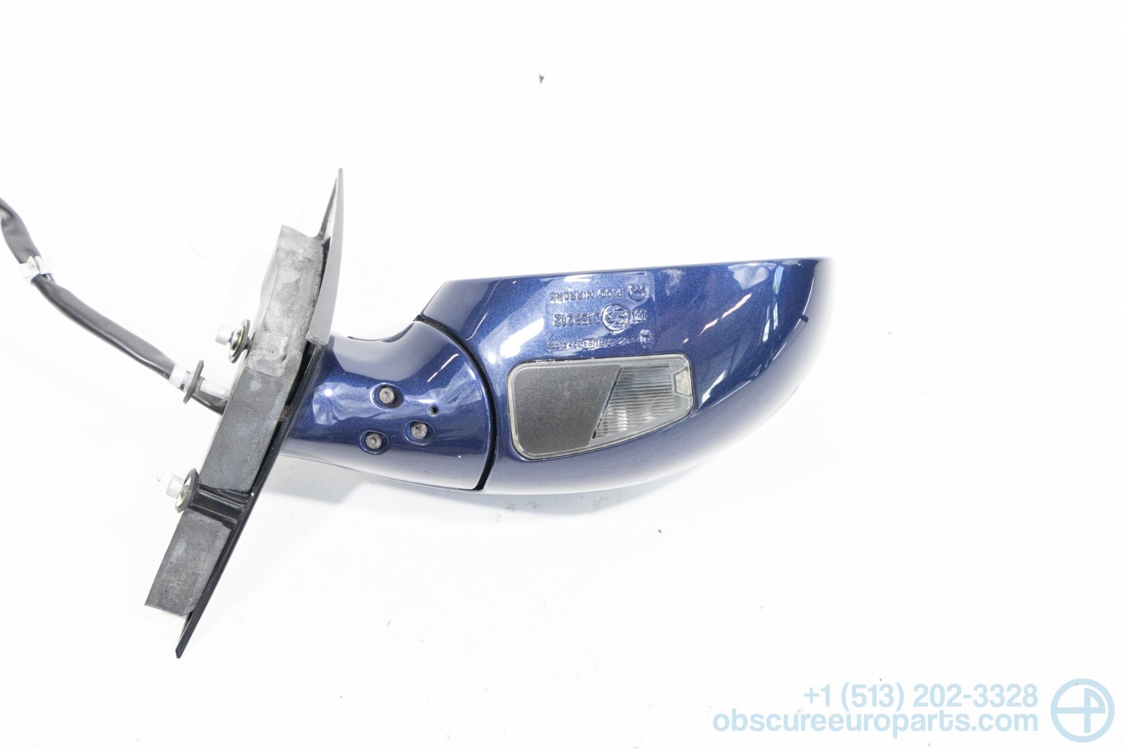 Used 2003-2008 Maserati M139 Quattroporte Right Mirror Blu Nettuno