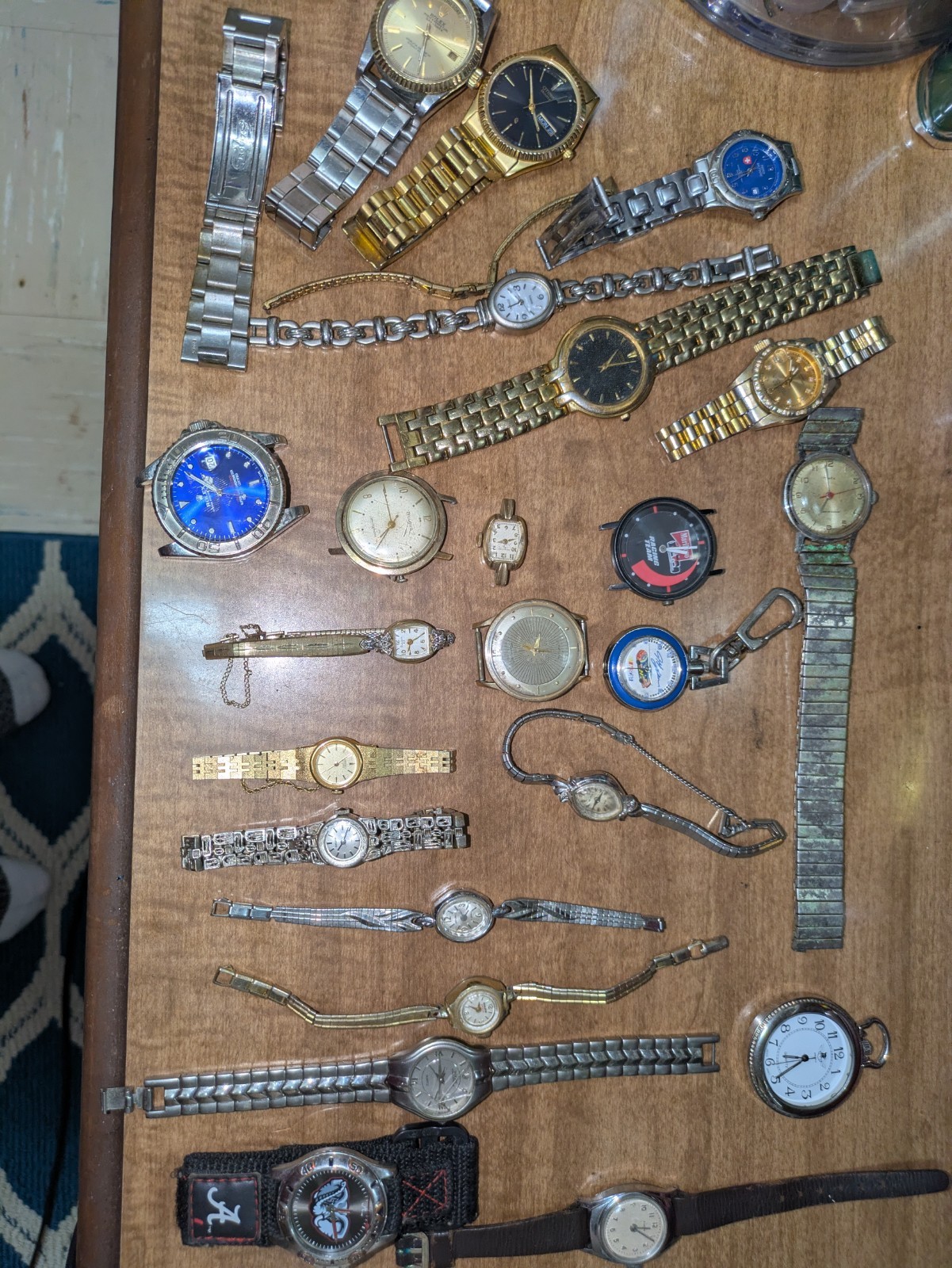Hamilton, More Ladies Parts Rolex Bulova, Seiko, And 20 Of Lot Watches Hamilton, - vintagewatches.pk
