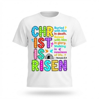 Christ Is Risen Shirt, Easter Faith Shirts, Christian Tshirts, Religious Gift fo