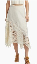 Ulla Johnson Rae Floral Lace Midi Dress In Pristine  Size 2