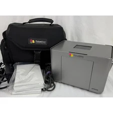 Epson PictureMate PM240 Personal Photo Lab Printer With Case & Accessories