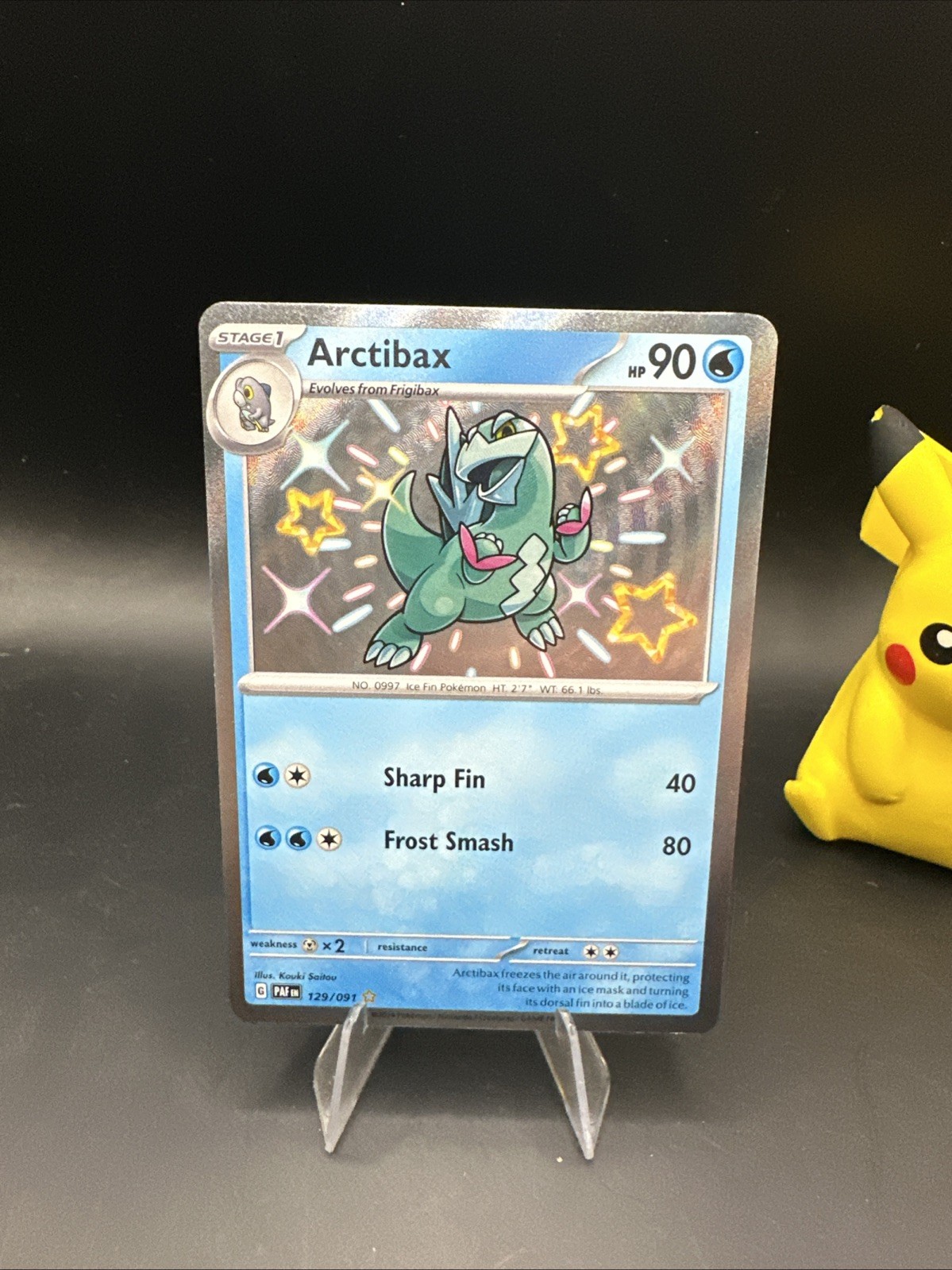 Arctibax 129/091 SV: Paldean Fates Holo