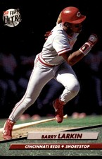 Barry Larkin 1992 Ultra #191 Cincinnati Reds MLB READ FREE SHIPPING AutographDen