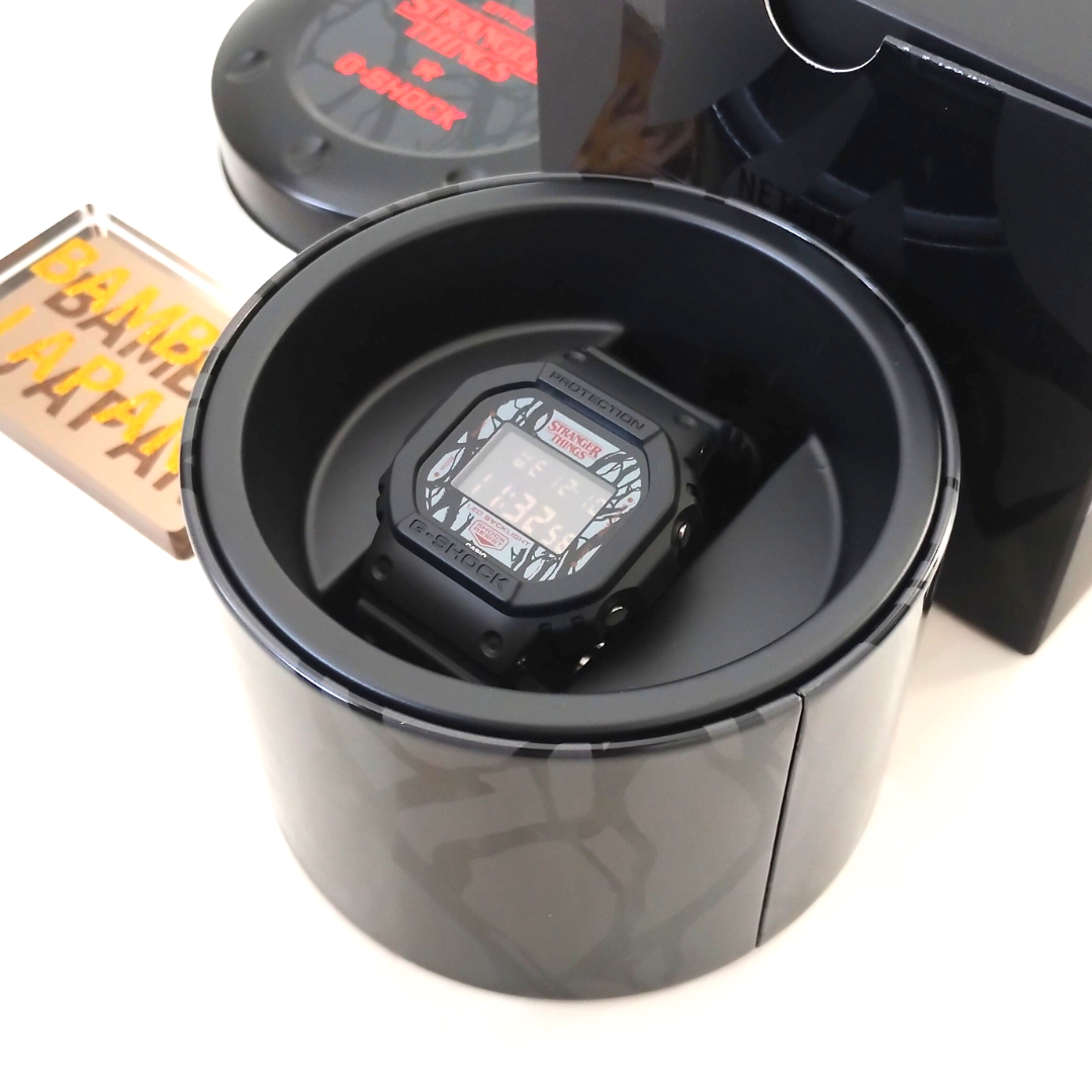 US/DDP CASIO G-SHOCK DW-5600STT-1JR 5600 SERIES Stranger Things