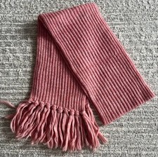 AGBO Vintage Women Coral Knit Warm Scarf Wool Mohair New