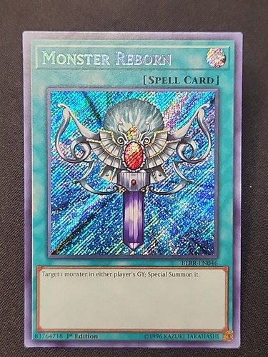 Monster Reborn BLRR-EN046 YuGiOh Battles of Legend: Relentless Revenge card