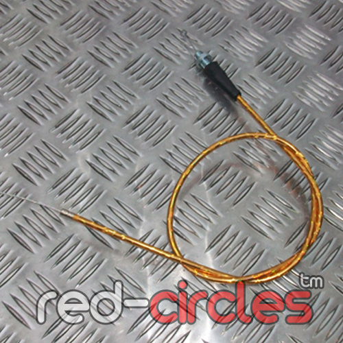 STRAIGHT GOLD PIT DIRT BIKE THROTTLE ACCELERATOR CABLE 110cc 125cc