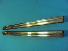 Coppia cornici guida vetri porte posteriori  Lancia Fulvia Berlina