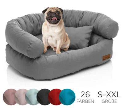 Hundebett große, kleine, mittelgroße Hunde waschbar, Hundesofa Hundekissen S-XXL