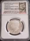 2014-S Silver Kennedy Half Dollar High Relief SP 69 PL Enhanced Finish....