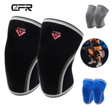 7MM Weight Lifting Knee Supportss for Powerlifting Squat Wraps Sleeves Brace Gym