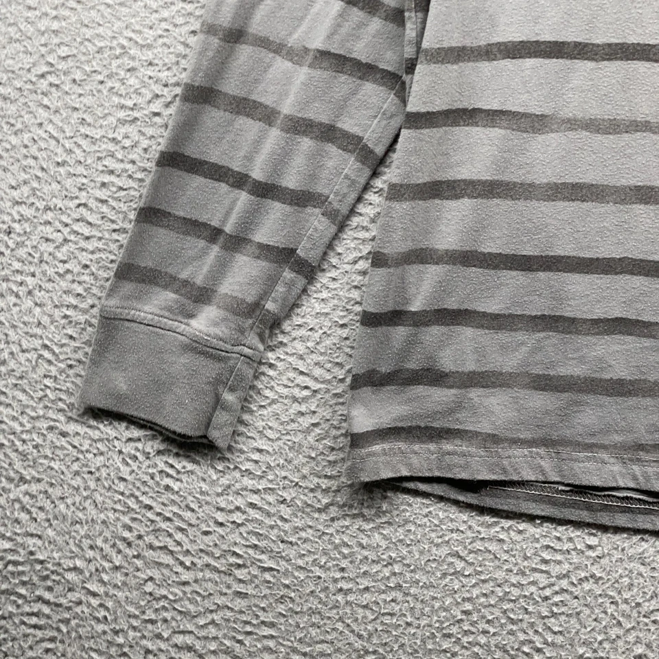 Suéter con Capucha American Rag Para Hombres Gris Bandera Americana Bolsillo Cordón Talla M Foto 3 de 4