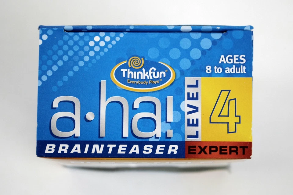 THINKFUN A-Ha! Brainteaser "REC-TANGLE" Level 4 New in Box 8 to Adult Brain Game - Image 3 of 4