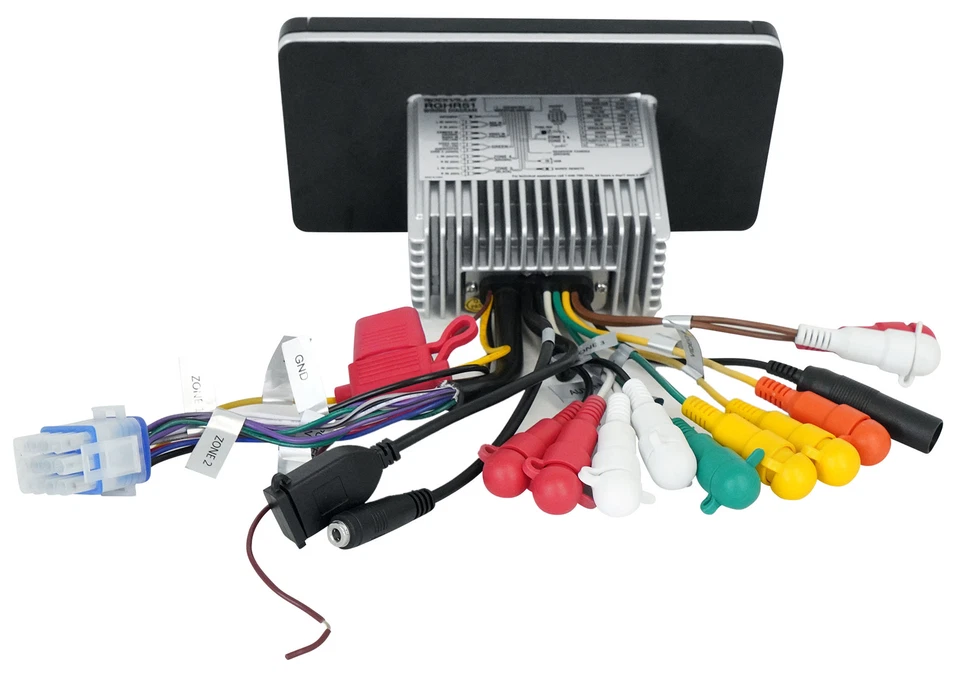 Rockville RGHR51 5 Zone Single Din Marine Receiver Bluetooth/Radio/Wired Remote - Image 3 of 4