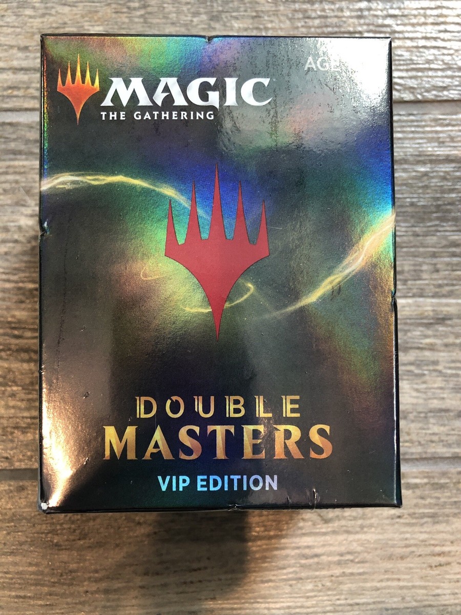 Double Masters VIP Edition Booster Box MTG Magic the Gathering - New Double Masters VIP Edition Booster Box MTG Magic the Gathering - New